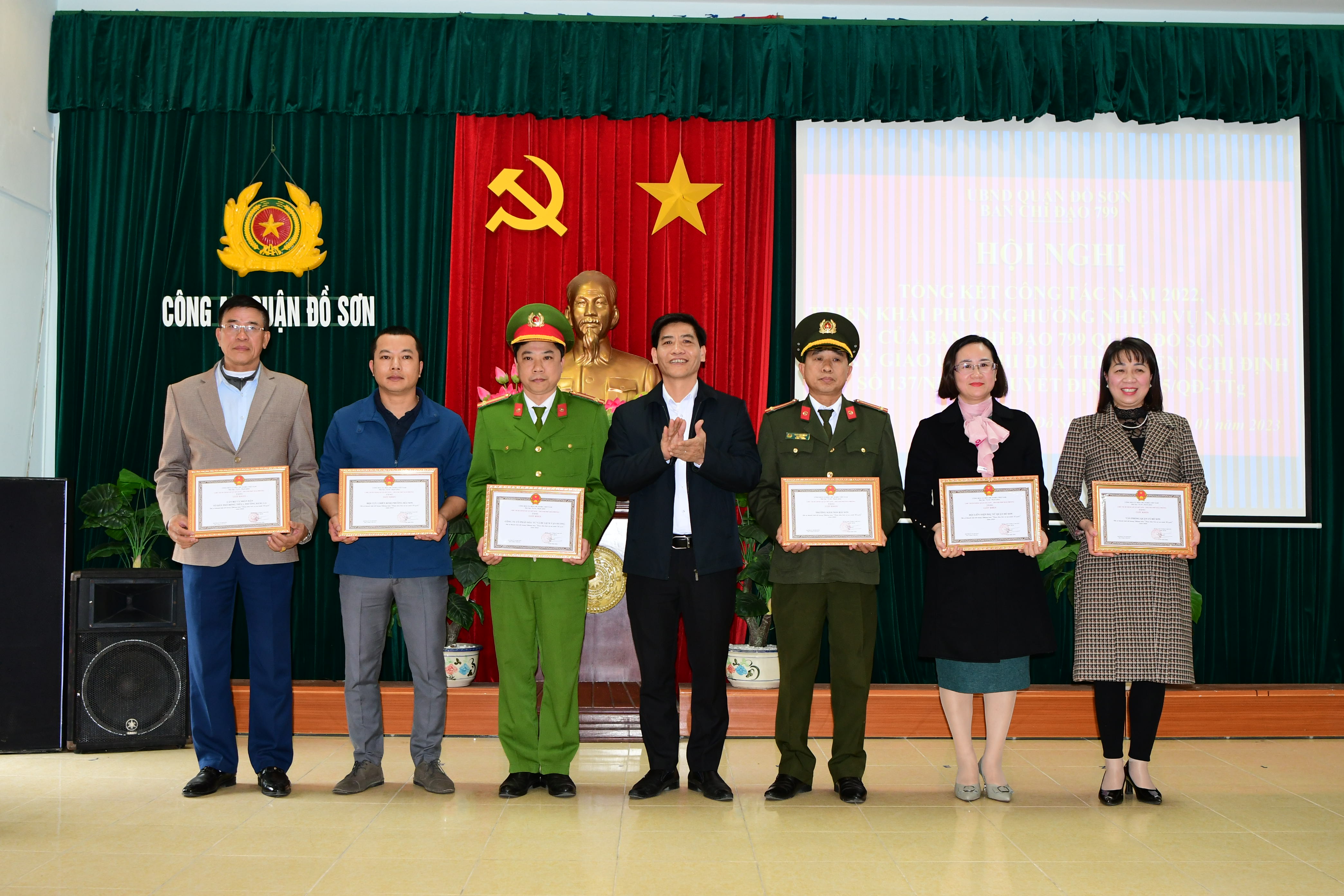 Ban Chỉ đạo 799 quận Đồ Sơn đề ra 7 nhiệm vụ trọng tâm năm 2023